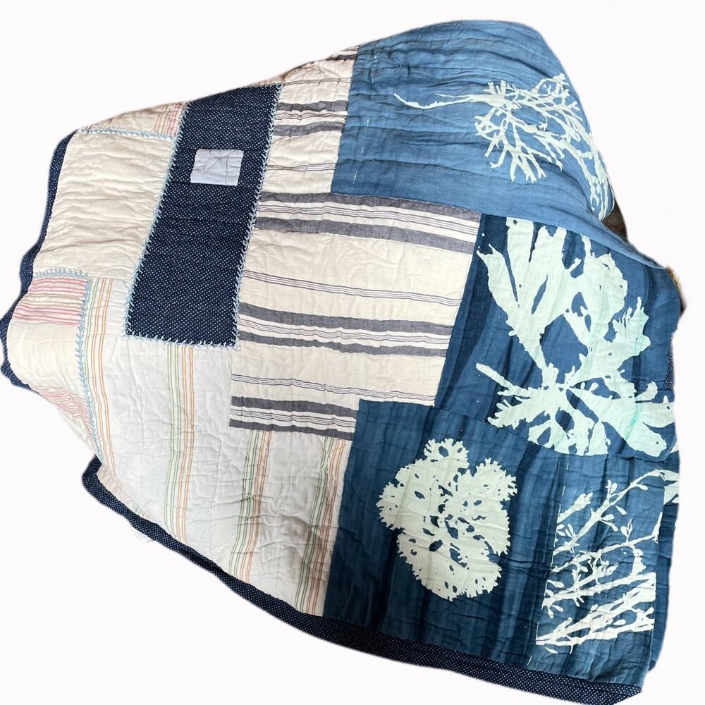 Anthropologie "Out to Sea" Quilt